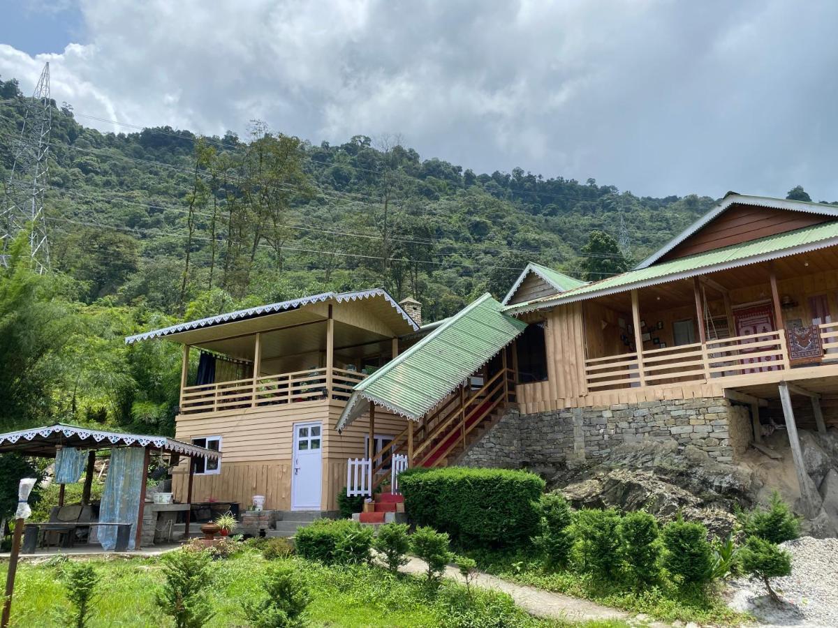 甘托克Log Cabin In The Woods住宿加早餐旅馆 外观 照片