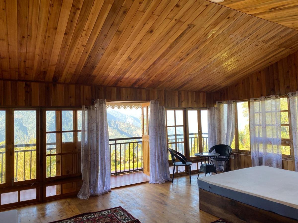 甘托克Log Cabin In The Woods住宿加早餐旅馆 外观 照片